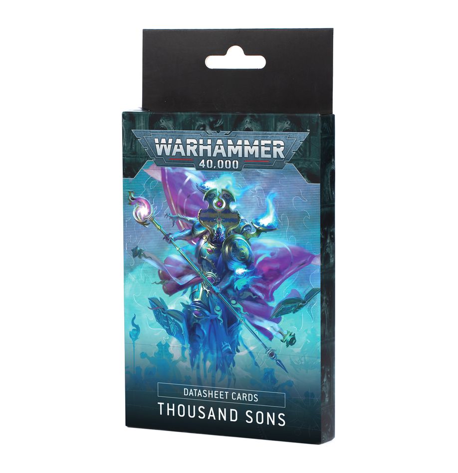 Warhammer 40,000 Thousand Sons Datasheet Cards