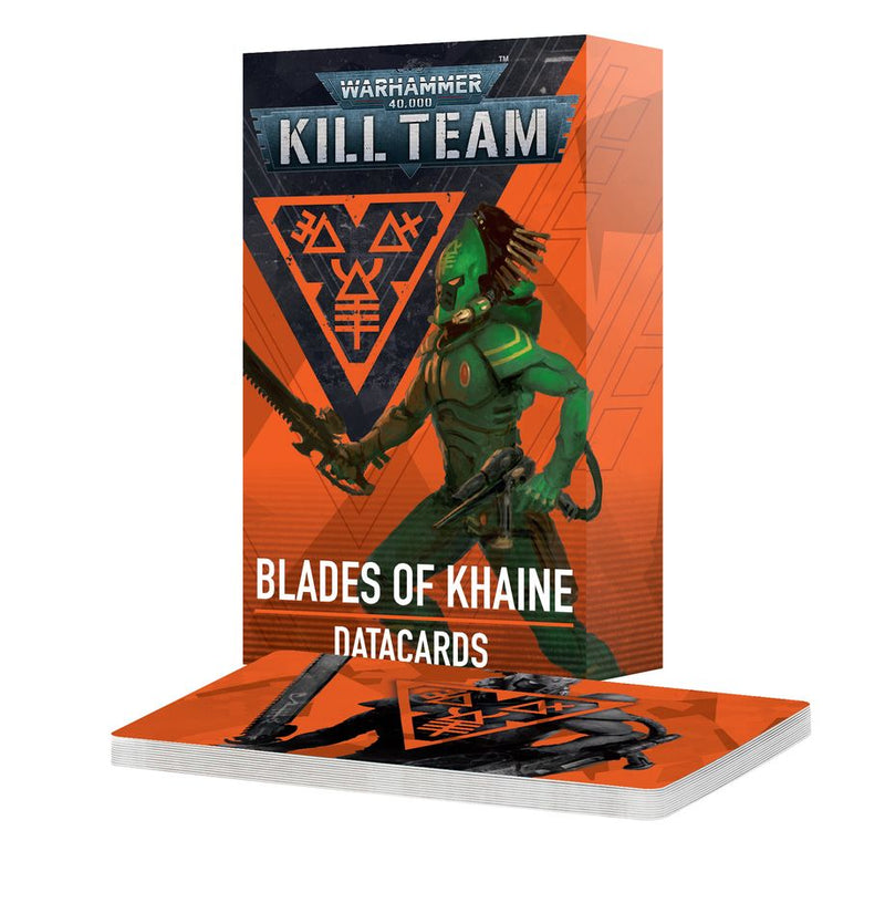 Warhammer 40,000 Aeldari Blades of Khaine: Killteam -Datacards