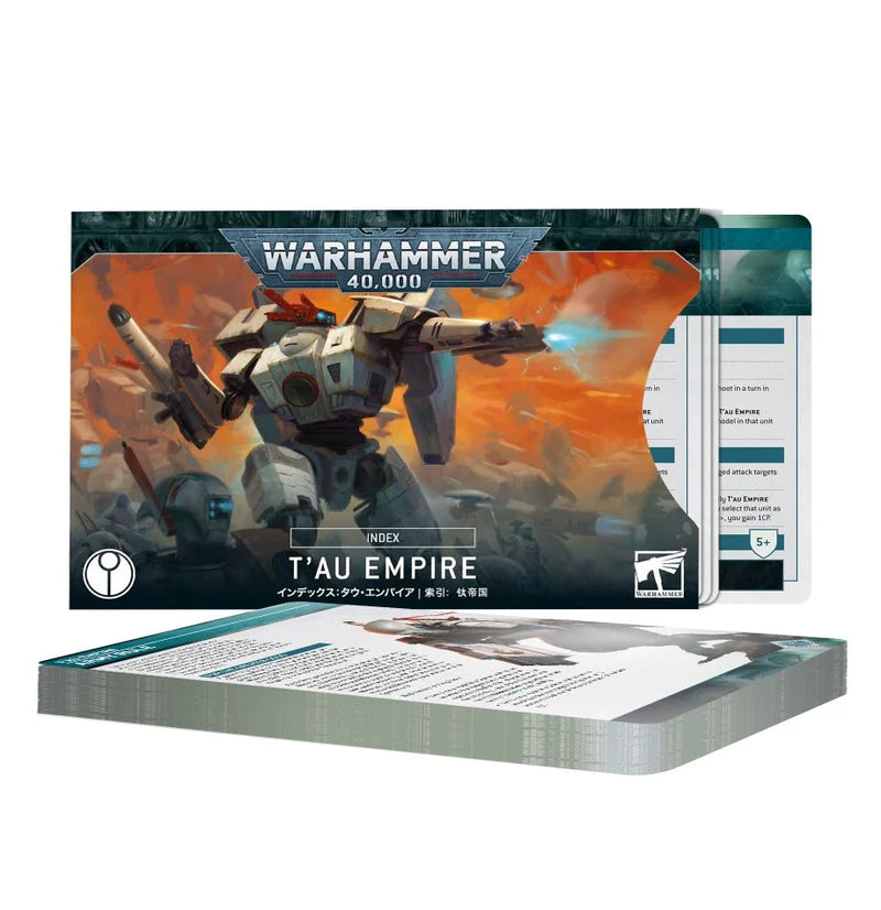 Warhammer 40,000 Index Datacards T'au Empire