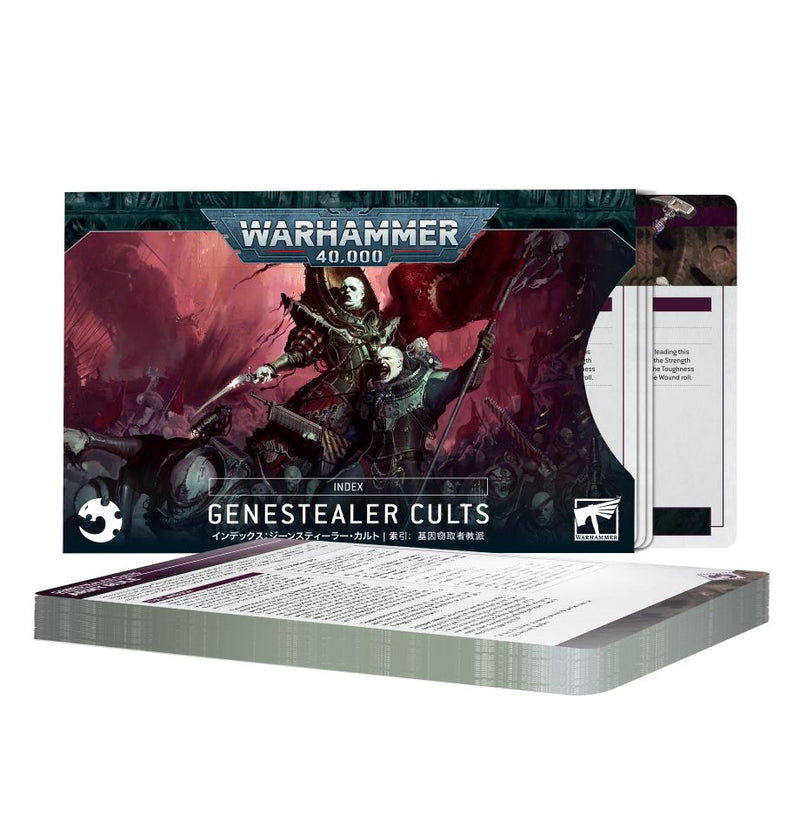 Warhammer 40,000 Index Datacards Genestealer Cults