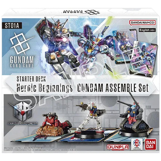 Image for Starter Deck 01: Heroic Beginnings - Gundam Assemble Starter Set - Gundam Card Game