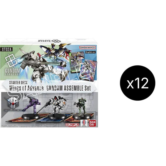 Image for Starter Deck 02: Wings of Advance - Gundam Assemble Starter Set Display Case - Gundam Card Game