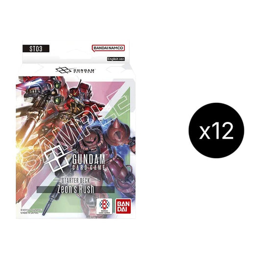 Starter Deck 03: Zeon's Rush Display Case