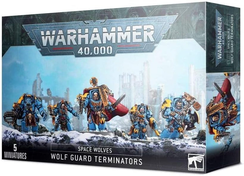 Warhammer 40,000 Space Wolves Wolf Guard Terminators