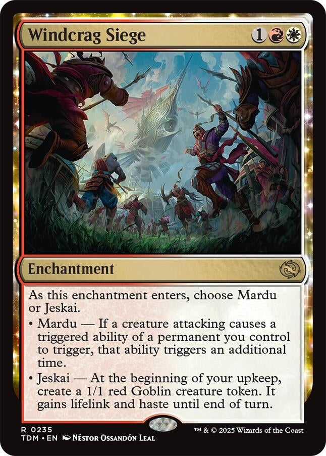 Image for Windcrag Siege (235) (TDM) - Magic: The Gathering