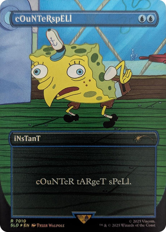 Image for cOuNTeRspELl (7010) (Rainbow Foil) (7010) (SLD) - Magic: The Gathering