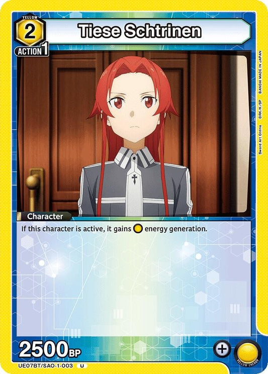 Image for Tiese Schtrinen (UE07BT/SAO-1-003) (UE07BT) - Union Arena