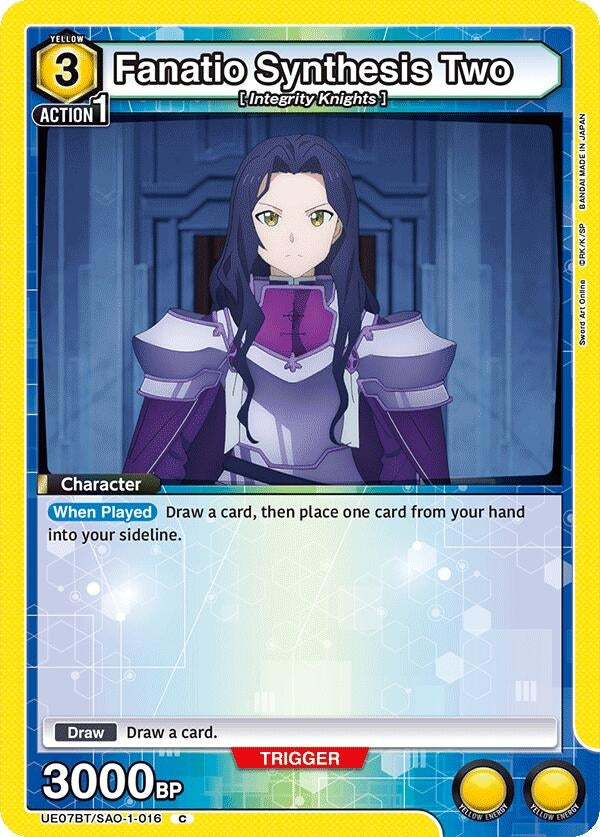 Image for Fanatio Synthesis Two (UE07BT/SAO-1-016) (UE07BT) - Union Arena
