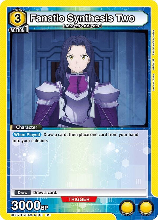 Image for Fanatio Synthesis Two (UE07BT/SAO-1-016) (UE07BT) - Union Arena