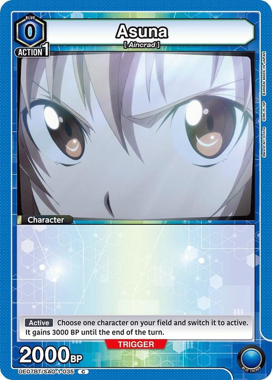Image for Asuna (035) (UE07BT/SAO-1-035) (UE07BT) - Union Arena