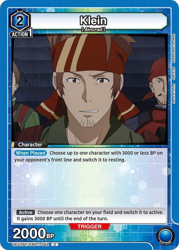 Image for Klein (042) (UE07BT/SAO-1-042) (UE07BT) - Union Arena