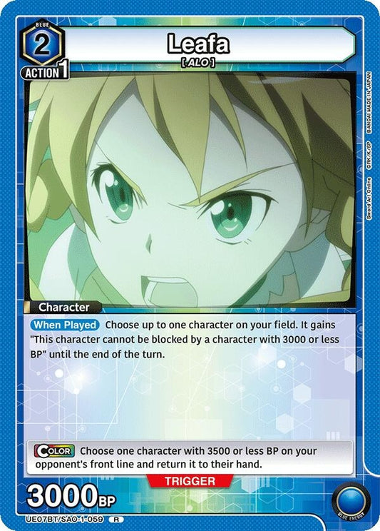 Image for Leafa (059) (UE07BT/SAO-1-059) (UE07BT) - Union Arena
