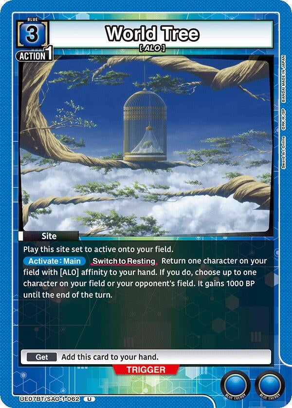 Image for World Tree (UE07BT/SAO-1-062) (UE07BT) - Union Arena