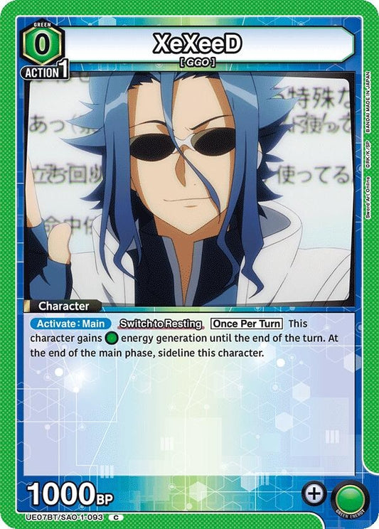 Image for XeXeeD (UE07BT/SAO-1-093) (UE07BT) - Union Arena