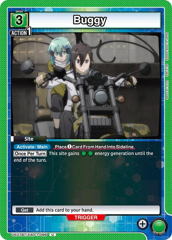 Image for Buggy (UE07BT/SAO-1-096) (UE07BT) - Union Arena