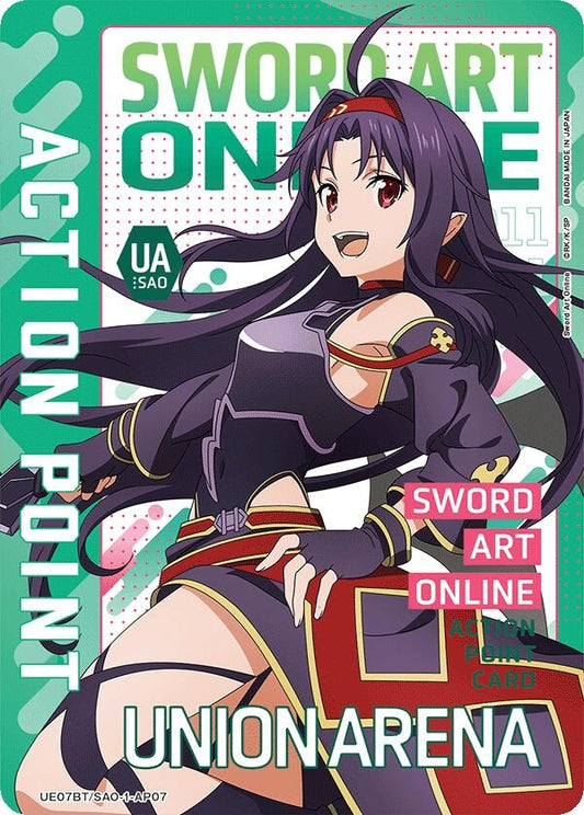 Image for Action Point Card (AP07) (UE07BT/SAO-1-AP07) (UE07BT) - Union Arena
