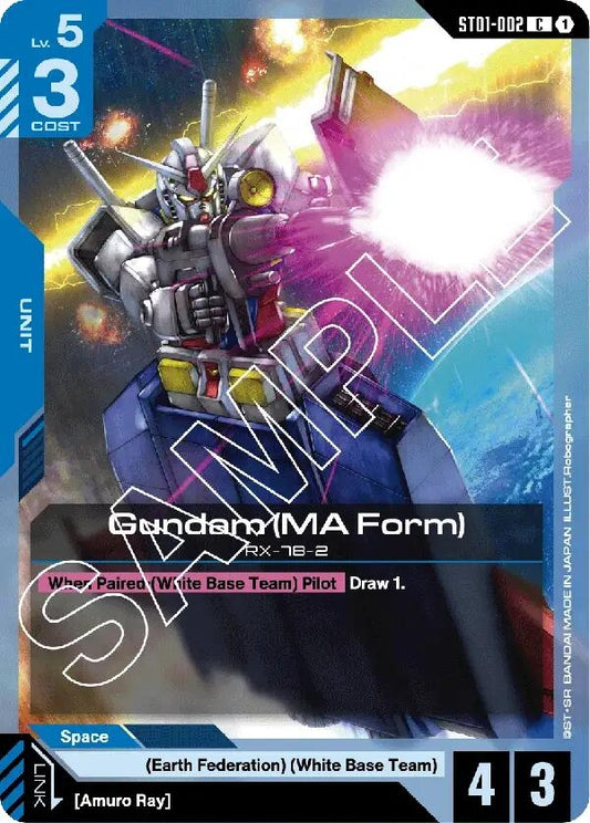 Image for Gundam (MA Form) (ST01-002) (ST01) - Gundam Card Game