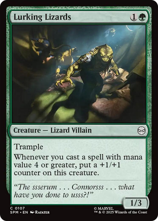 Lurking Lizards (107) (SPM)
