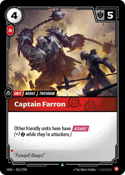 Captain Farron (015/298) (OGN)