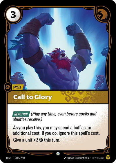 Call to Glory (207/298) (OGN)