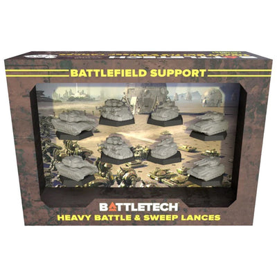 Battletech: battlefield support heavy battle and sweep lances