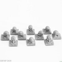 Graveyard Finial: Skulls (10)