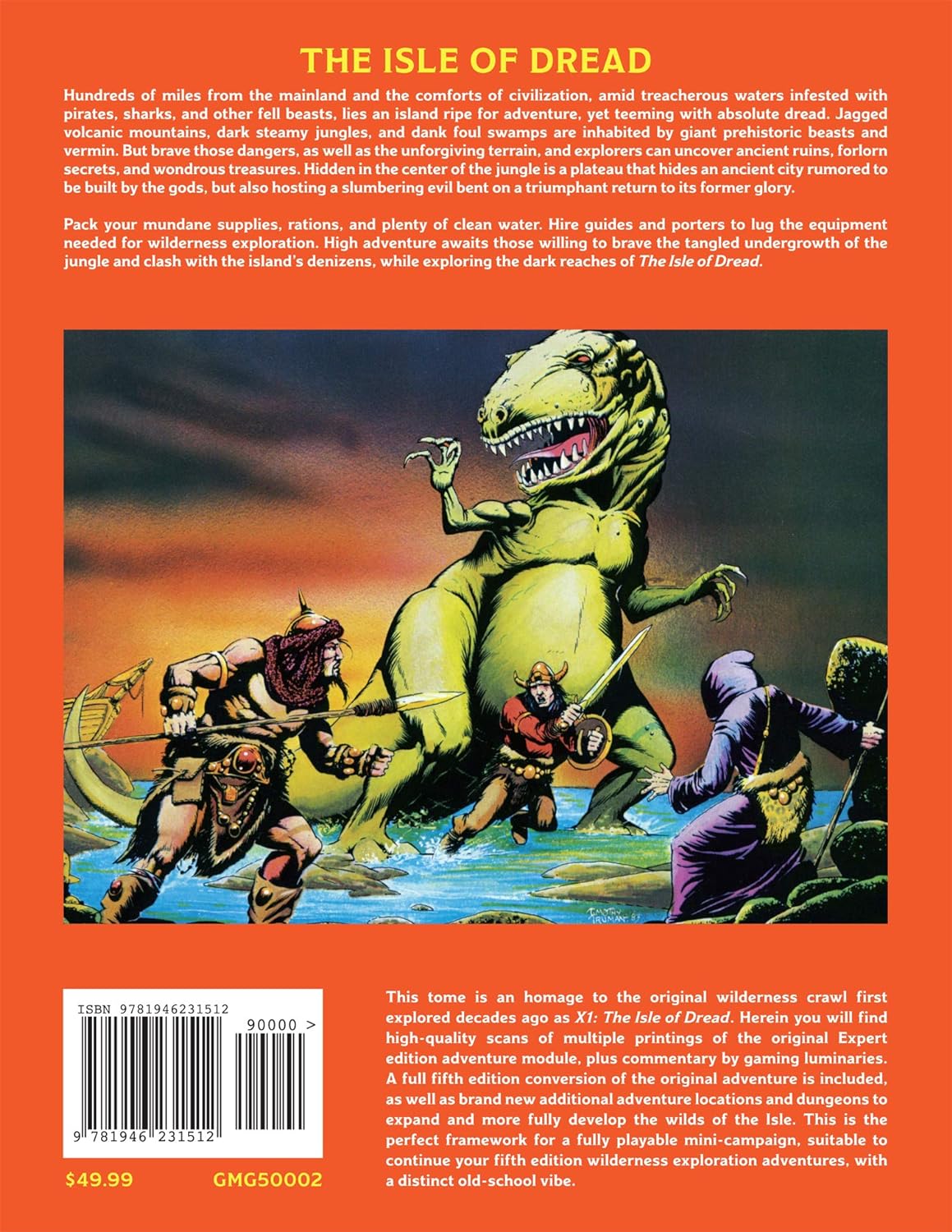 D&D 5E Original Adventure Reincarnated #2 Isle of Dread