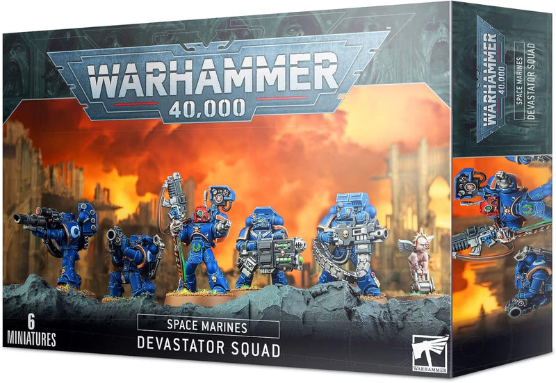 Warhammer 40,000 Space Marine Devastator Squad