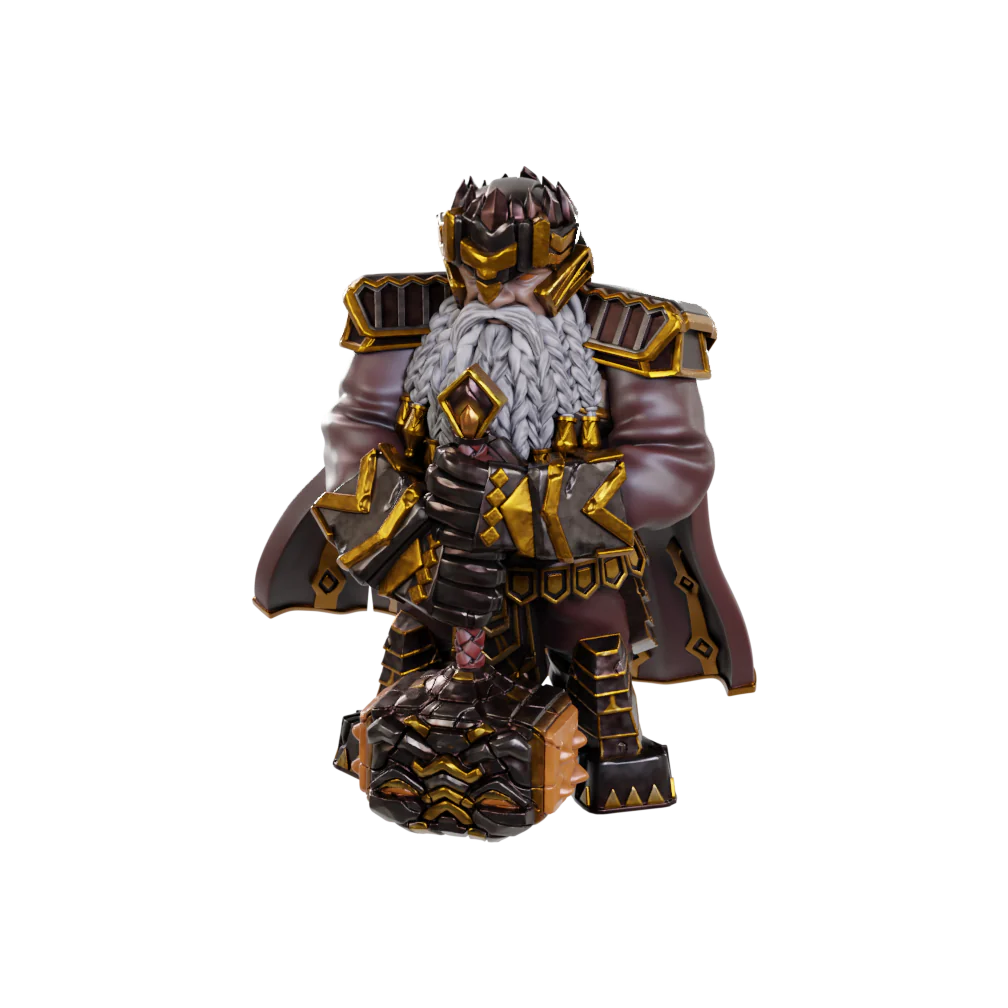 Wizkids! Pathfinder Battles Deep Cuts - MALE DWARF CHAMPION HIGH-LEVEL