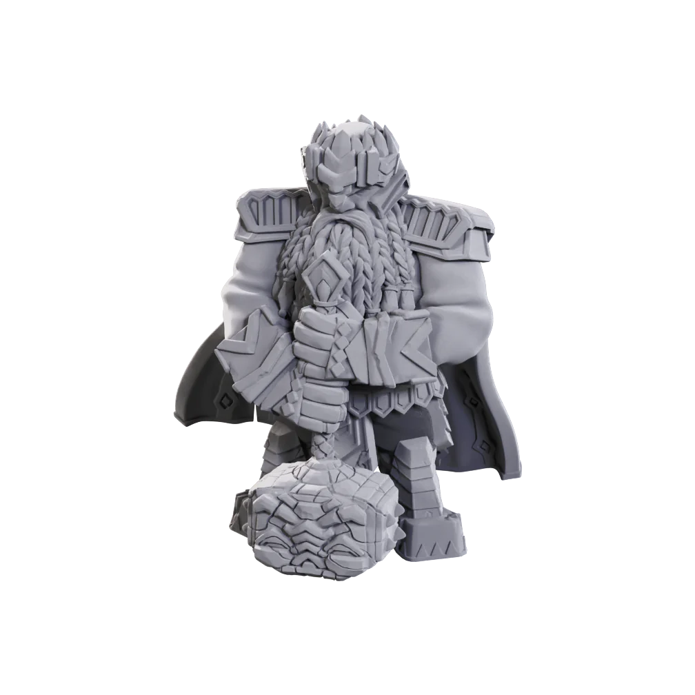 Wizkids! Pathfinder Battles Deep Cuts - MALE DWARF CHAMPION HIGH-LEVEL