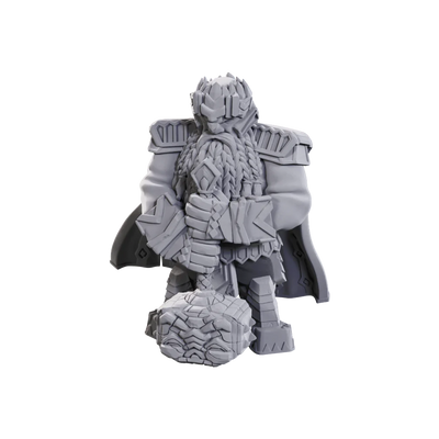 Wizkids! Pathfinder Battles Deep Cuts - MALE DWARF CHAMPION HIGH-LEVEL