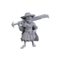 Wizkids! Pathfinder Battles Deep Cuts - FEMALE HALFLING MAGUS LOW-LEVEL