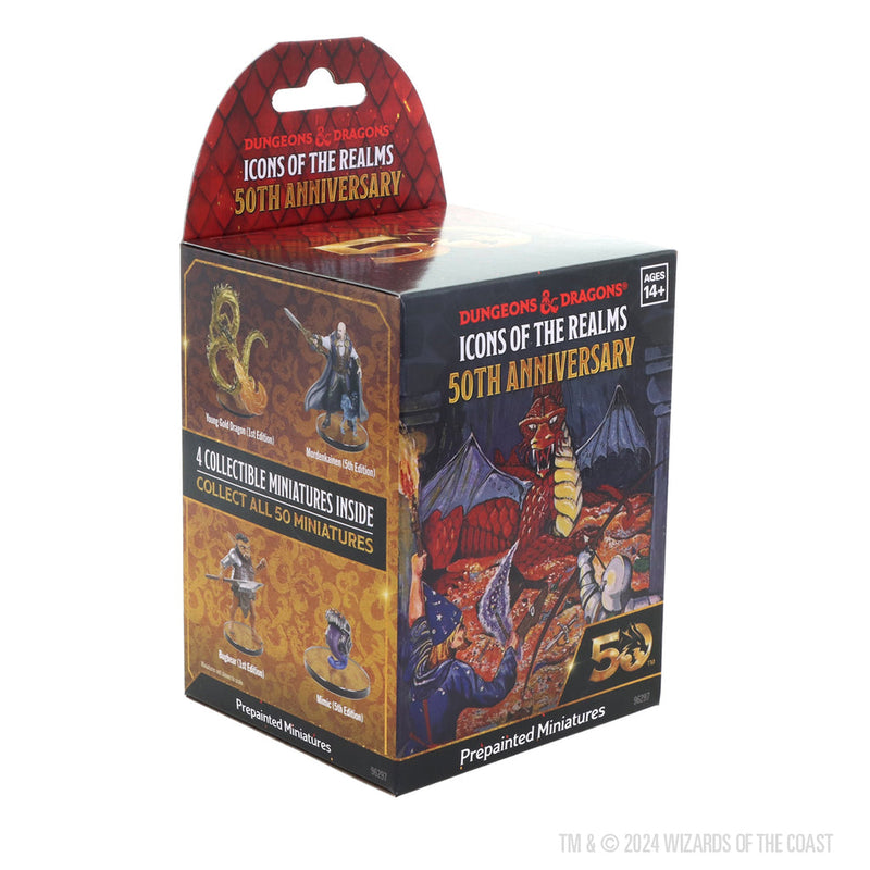 Dungeons & Dragons Icons of the Forgotten Realms 50th Anniversary Prepainted Miniatures