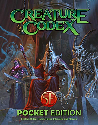 5E Pocket Edition: Creature Codex