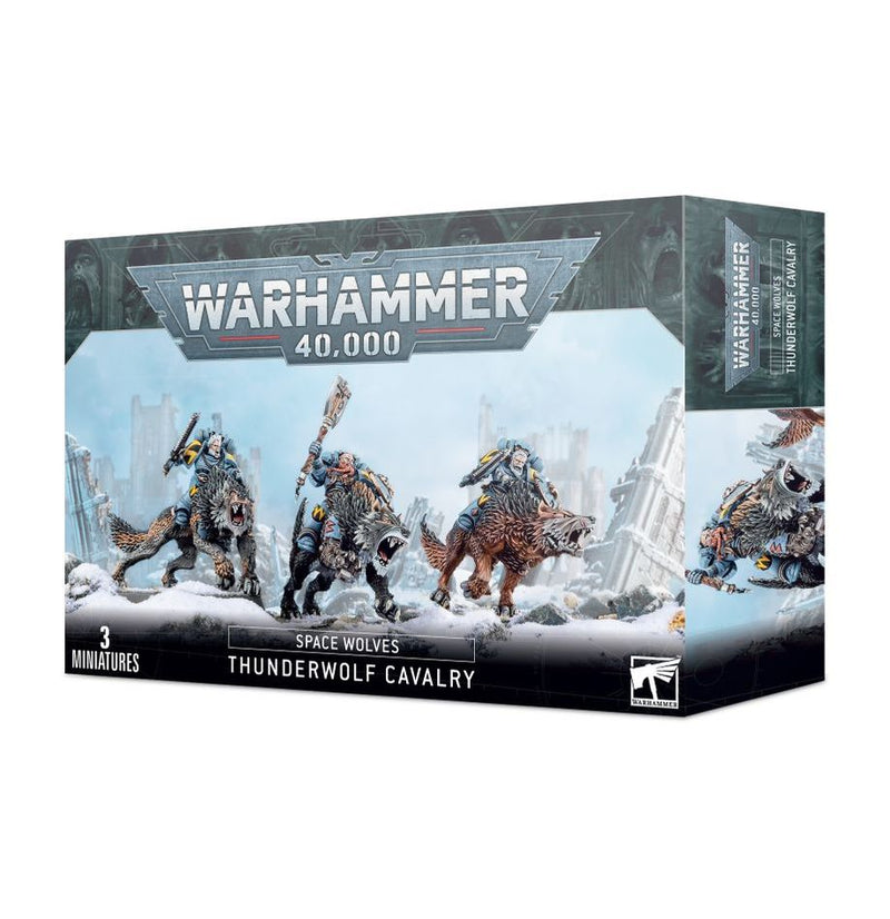 Warhammer 40,000 Space Marine Space Wolves Thunderwolf Cavalry