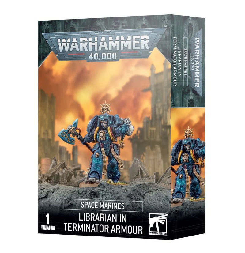 Warhammer 40,000 Space Marines Librarian in Terminator Armor