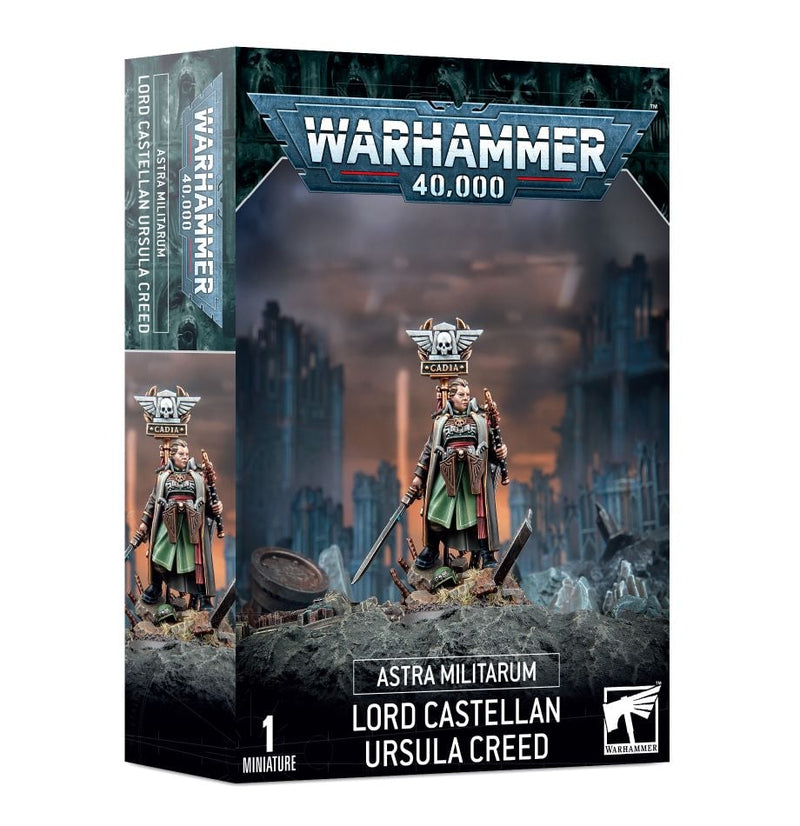 Warhammer 40,000 Astra Militarum Lord Castellan Ursula Creed