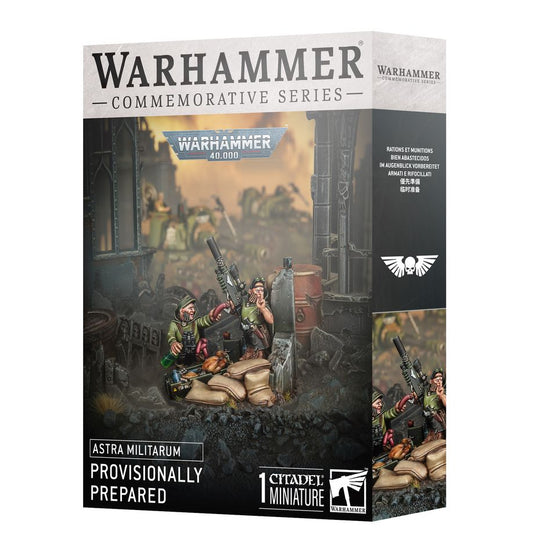 Warhammer 40000 Astra Militarum Provisionally Prepared