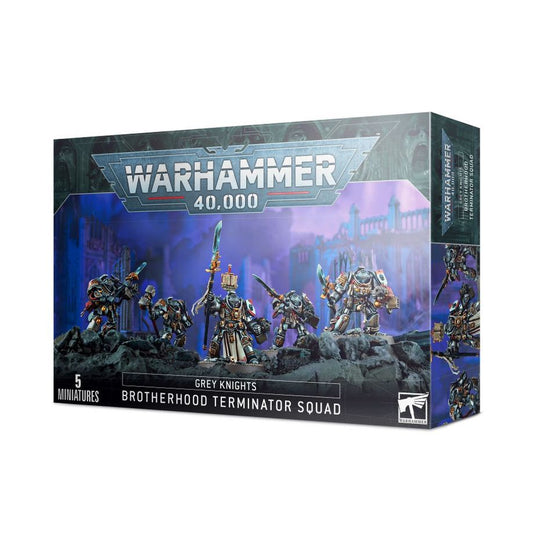 Warhammer 40,000 Grey Knight Brotherhood Terminator Squad
