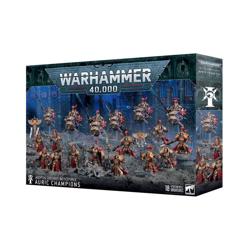 Warhammer 40,000 ADEPTUS CUSTODES BATTLEFORCE: AURIC CHAMPIONS