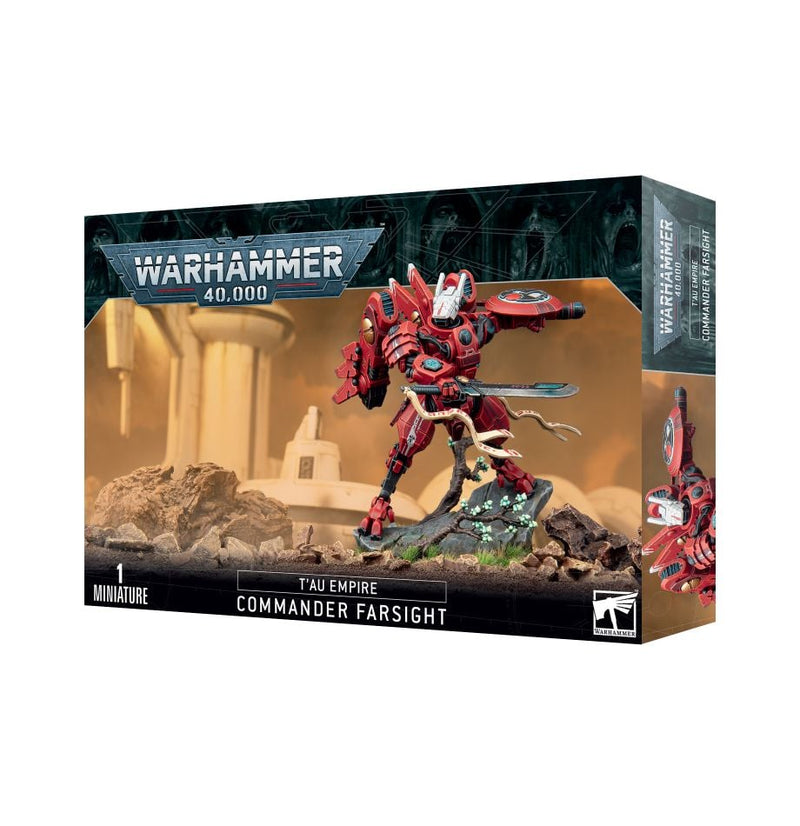 Warhammr 40,000 T'au Empire Commander Farsight