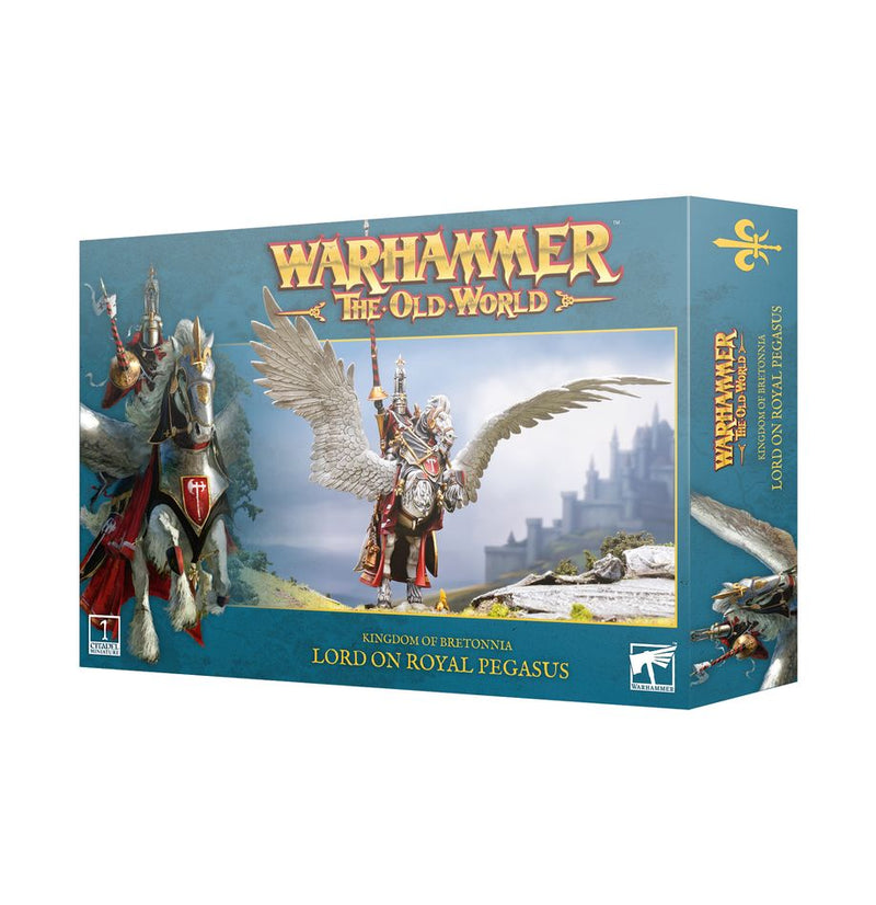 Warhammer The Old World: Bretonnia: Lord on Royal Pegasus