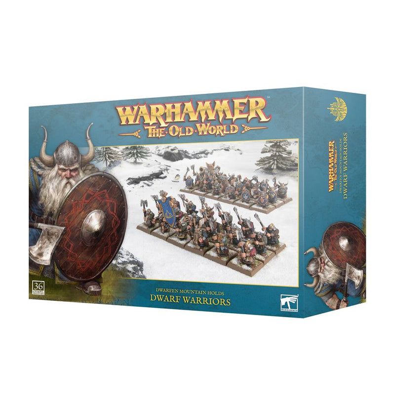 Warhammer the Old World: Dwarfen Mountain Holds Warriors