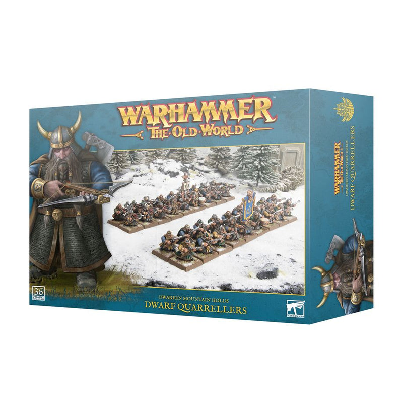 Warhammer the Old World: Dwarfen Mountain Holds Quarrelers