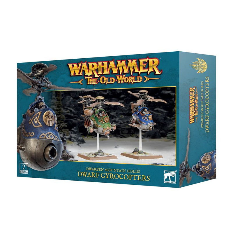 Warhammer the Old World: Dwarf Gyrocopters & Bombers