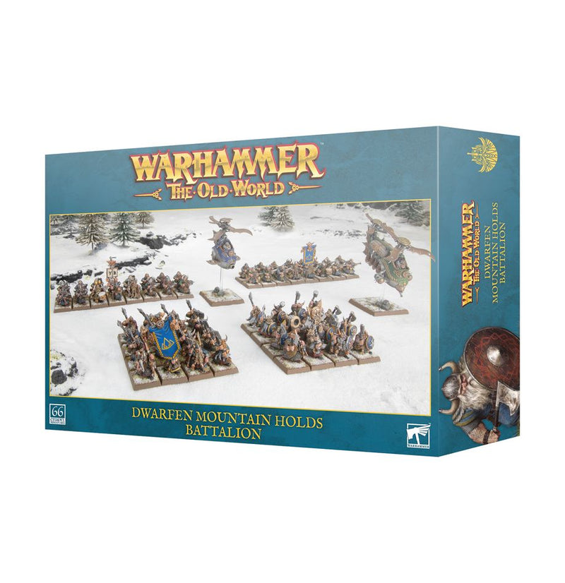 Warhammer the Old World: Dwarfen Mountain Holds BATTALION