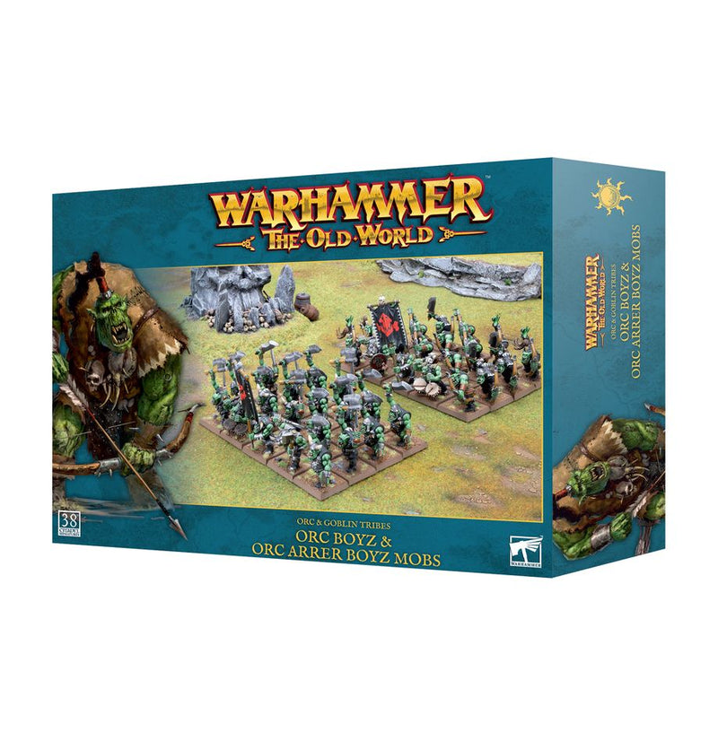 Warhammer The Old World: Orcs&Goblins: Orc Boyz& Orc Arrer Boyz Mobs