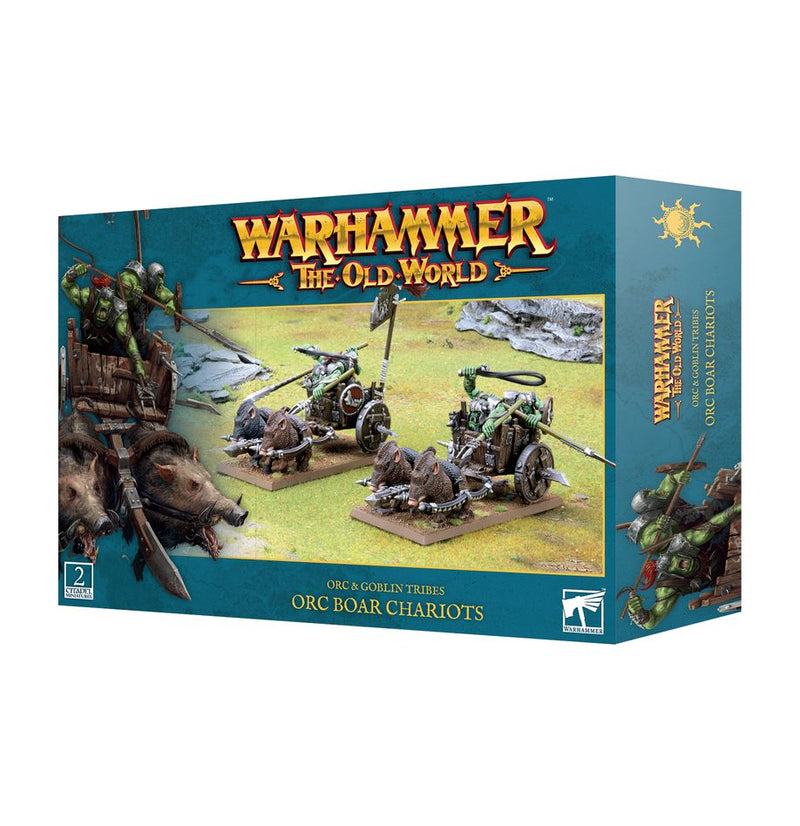 Warhammer The Old World: Orcs&Goblins: Orc Boar Chariots