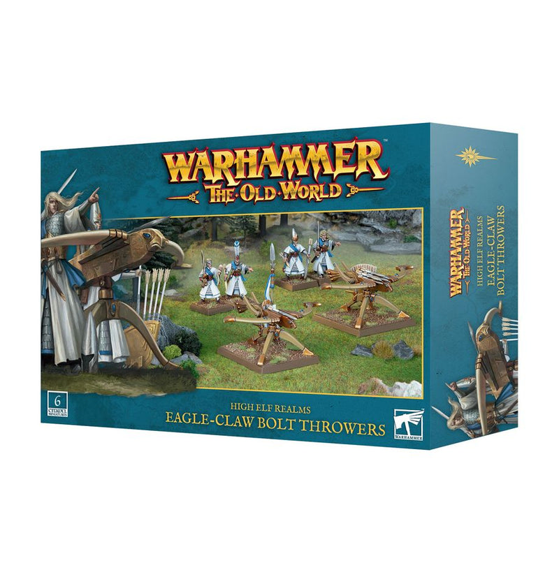 Warhammer the Old World: High Elf Eagle Claw Bolt Throwers