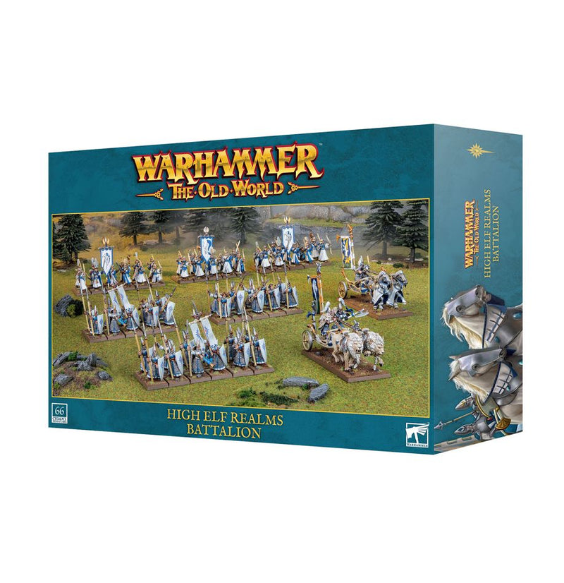 Warhammer the Old World: High Elf Realms Battalion Box